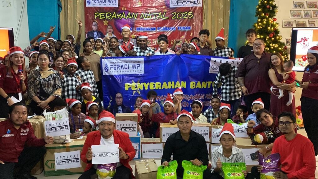 Prosesi Penyerahan Dana Charity dari FERADI WPI Kepada Yayasan Panti Asuhan Pondok Kasih Agape